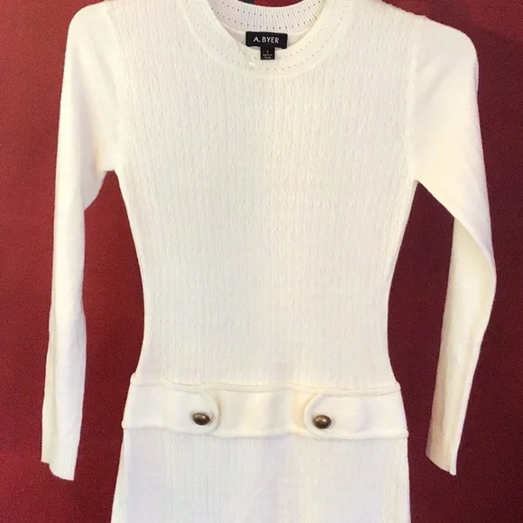 A. BYER SWEATER DRESS SIZE S - Picture 2 of 5